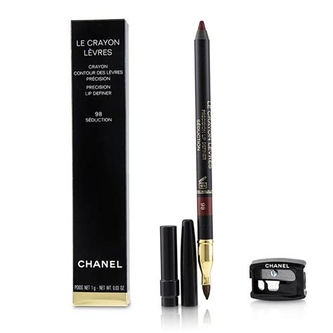 chanel le crayon rouge noir|chanel lip liner 162.